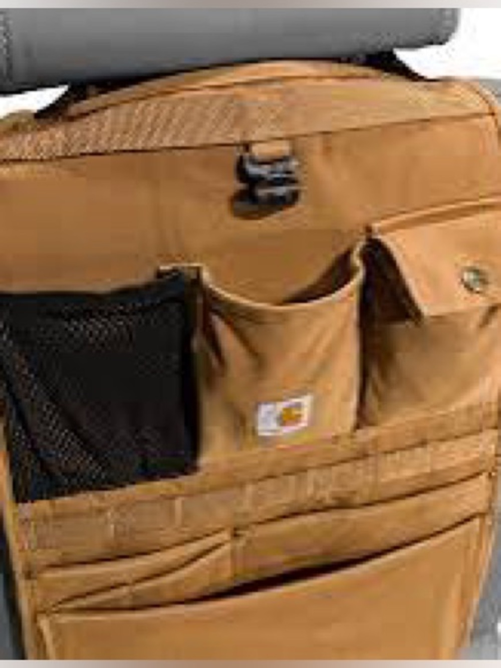 Set-2 Carhartt Universal Nylon Duck Seat Organizers
